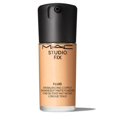 Fondotinta opaco morbido a lunga tenuta Studio Fix Fluid Skin Balancing Complex di MAC, SPF 25 PA++, NC25, 1 pezzo, 30 ml