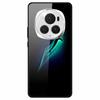 For Honor Magic6 Pro 5G Slim Case Pattern Printing PC+Tempered Glass+TPU Phone Shell