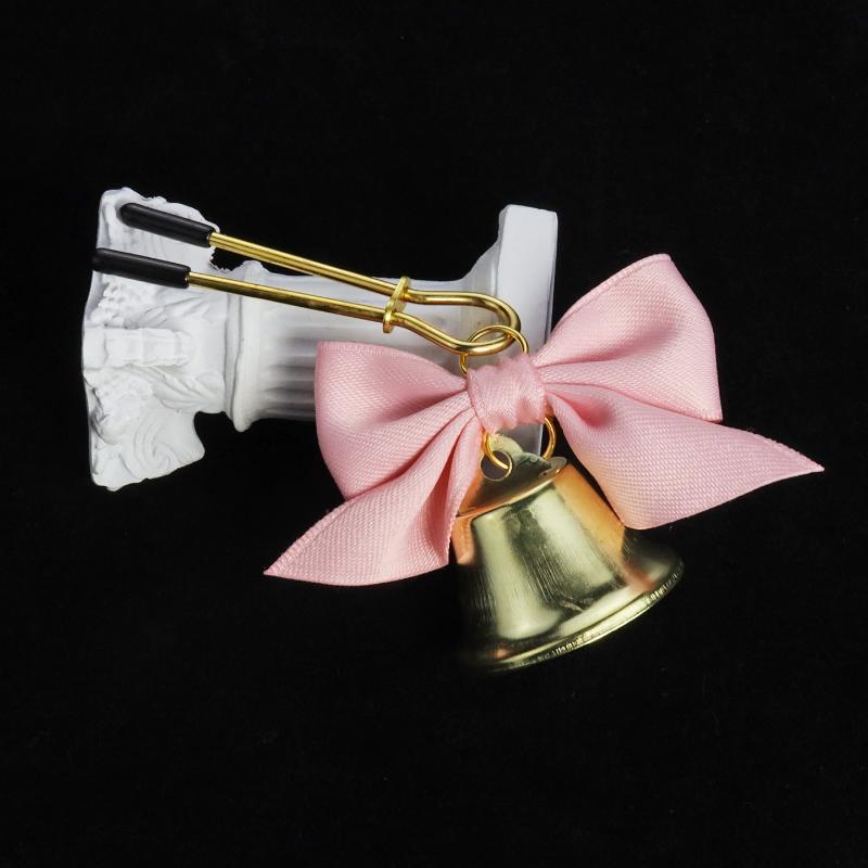 1Pairs Sexy Bow Adjustable Nipple Clamp Breast Small Bell Adult Teasing Sex Toys For Couples