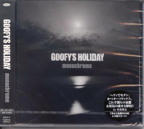 

CD GOOFY S HOLIDAY - Monochrome BACA9 Bad News Record 2002 Japan Rock Used