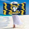 Los Angeles Rams Print Beach Towel, Large Soft Quick Dry Towel for Beach Camping Swimming