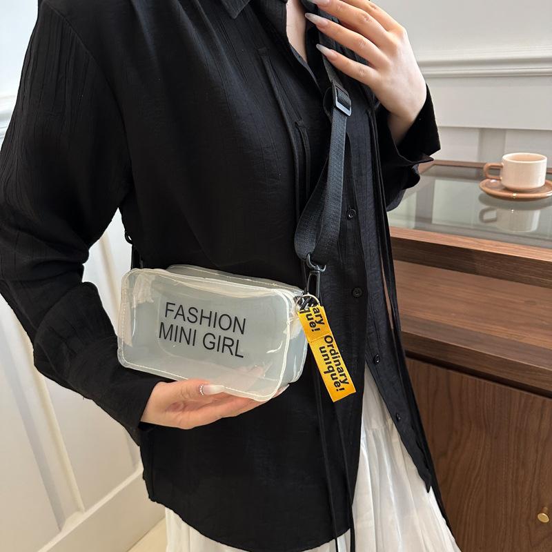 Waterproof Crossbody Bag Clear Storage Bags Outdoor Travel Makeup Bag Cosmetics Pouch The Water-Sprinkling Festival Set
