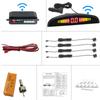 Wireless Car Parking Sensor Car Parktronic LED With 4 Sensors Reverse Backup Car Parking Radar Monitor Detector System 22MM