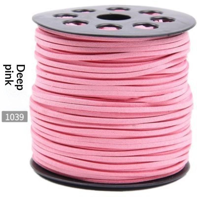 82Meters Suede Rope Leather Cords Woven Cord Wire Necklace Bracelet Diy Handmade Jewelry Decoration Accessories