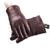 Winter Leather Gloves Men's Outdoor Riding Warm Gloves Driving Outdoor Cold-proof Piled Thickened Sheepskin Gloves