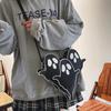 Goth Gothic Ghost Crossbody-veske for kvinner Morsomme skuldervesker Vintage Lovely Devil Boxt-veske og små håndvesker