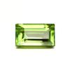 Natural 10.15 Ct Peridot Green Baguette Shape For Ring CERTIFIED Loose Gemstone
