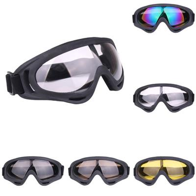 Outdoor Narciarskie okulary motocyklowe Odporne na wiatr Wiatroszczelne okulary ochronne