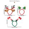 Christmas Party Headband, Elf Leg & Antler Cartoon Hair Hoop for Adults & Kids