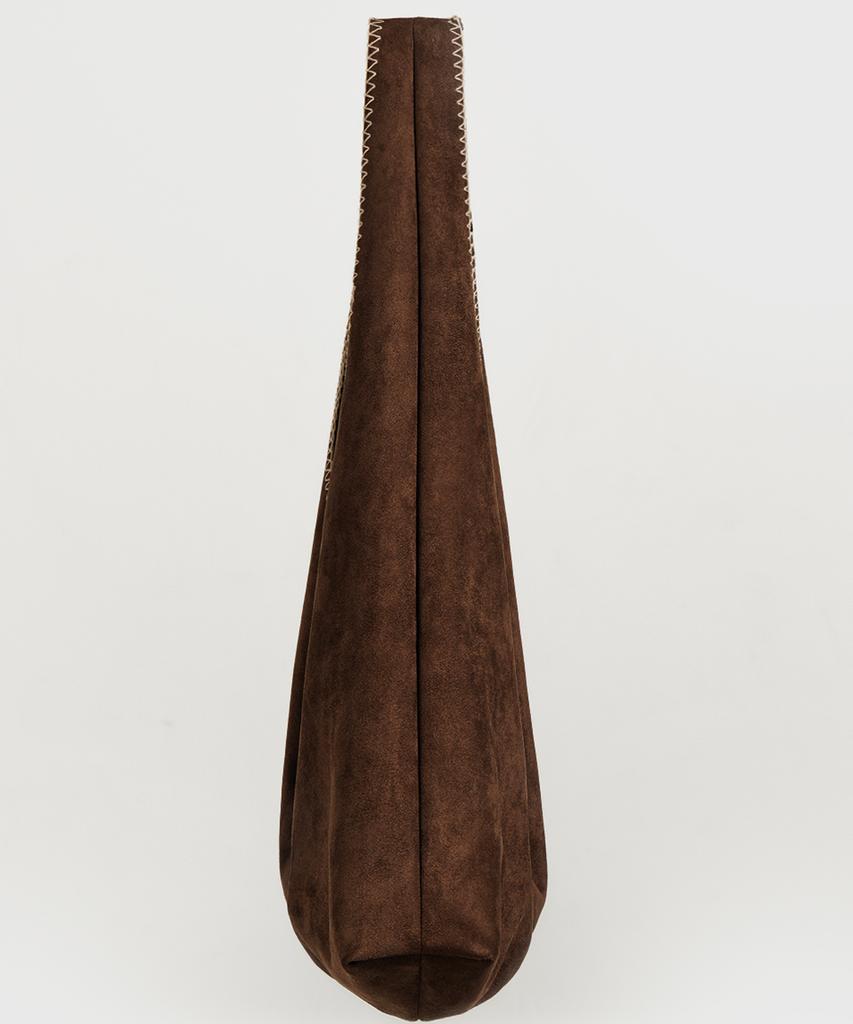 Smithw Suede Breeze Bag (Dark Brown)