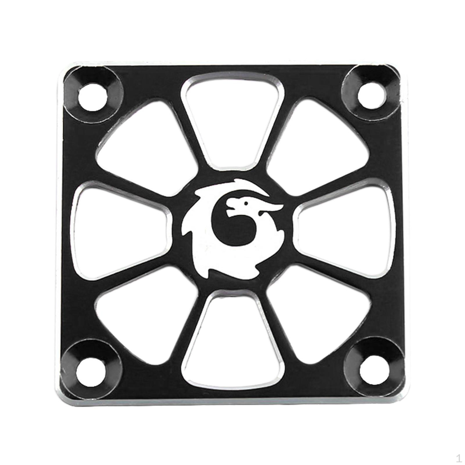 Metal Fan Cover for RC Motor ESC Cooling Protection Black