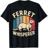 Best Ferret Print For Men Women Kids Ferret Pet Ferret Lover T-Shirt(1)