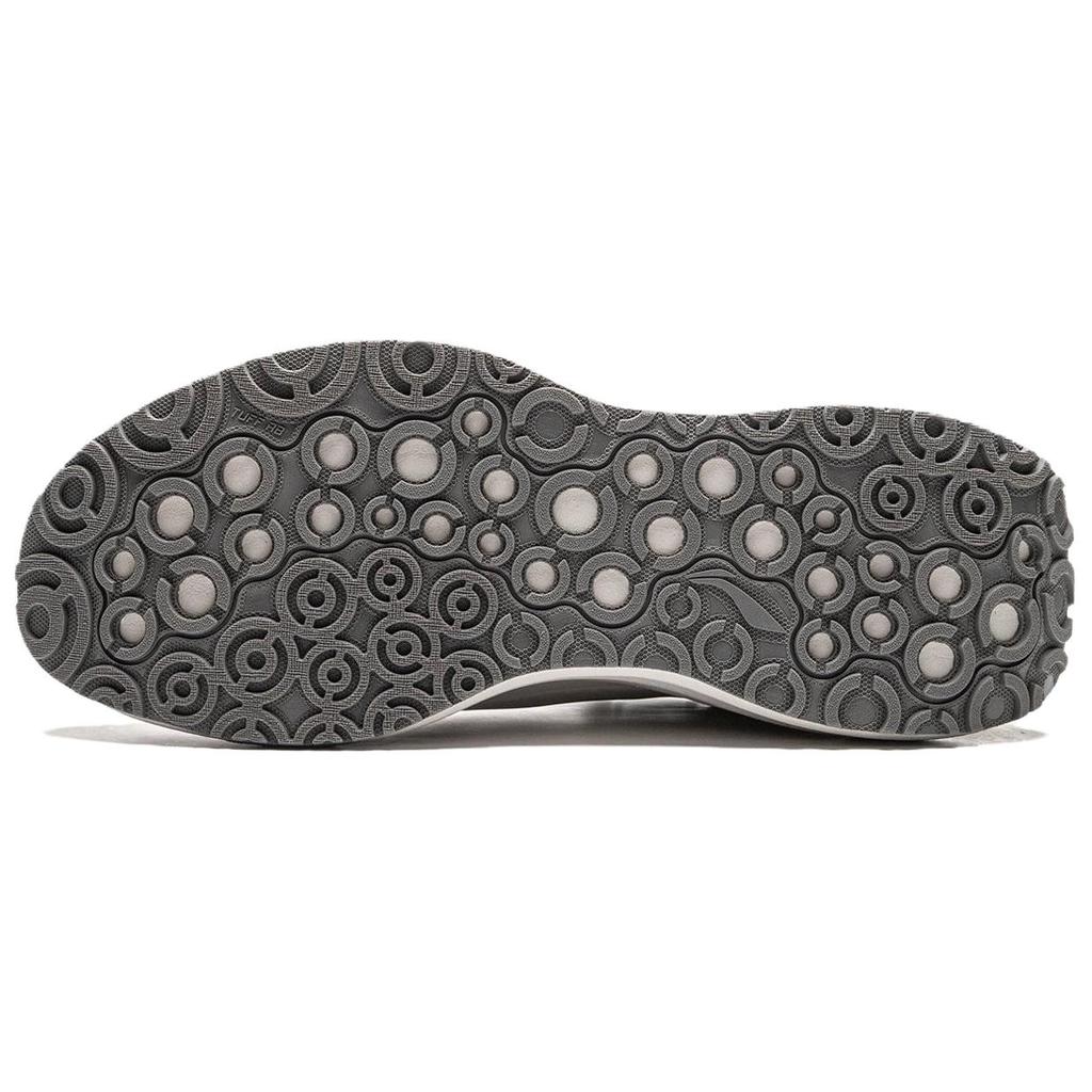 Li-Ning Soft Plus Shield Minimalist Comfortable Durable Sweat-Absorbing Low-Top Casual Shoes Men sneaker Mica-Gray AGLU229-4
