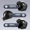 2026 New Uncovered Helmet Motorcycle Helmet Men's 3C Certification Four Seasons Universal Safety Helmet Summer Foreign Trade