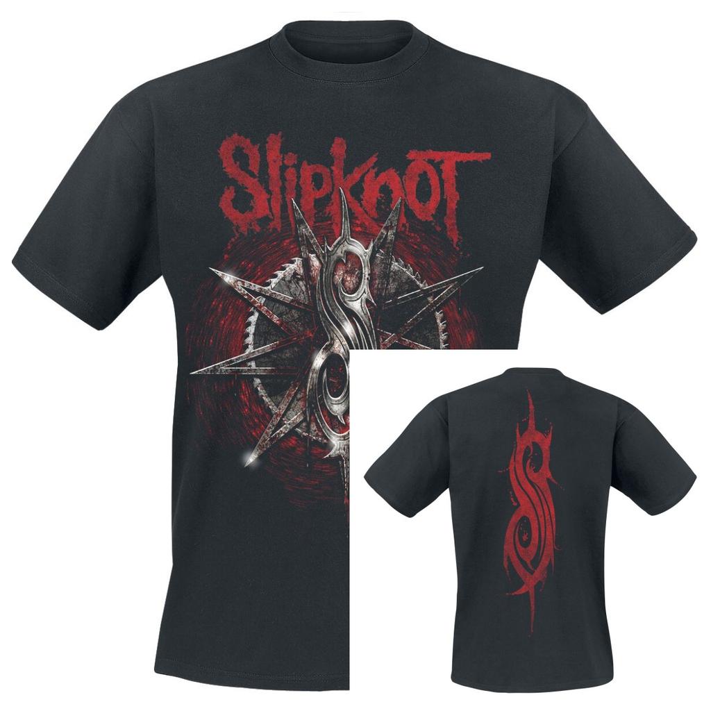 Fit Slipknot Graphic Cotton Band Tshirt Unisex Summer Short Sleeve Fashion Brand Tee Luxury Casual Vintage Tees