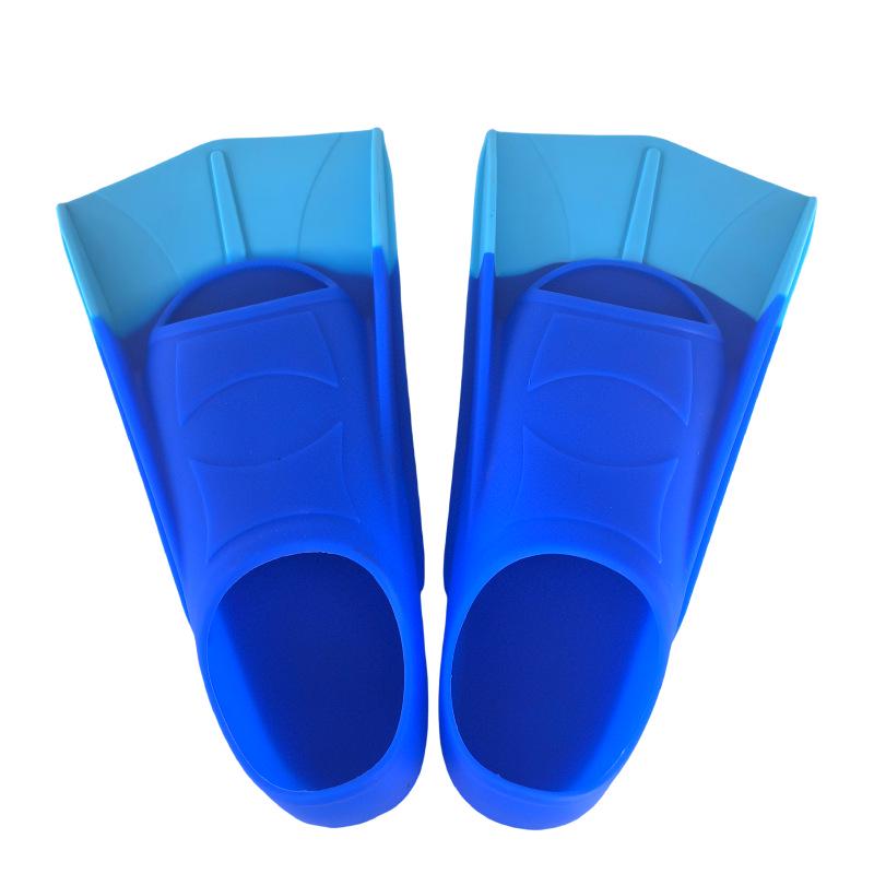 Palete de înot din silicon Rață Galbenă pentru Copii și Adulți - Palete Scurte Freestyle pentru Antrenament Profesional și Scufundări.