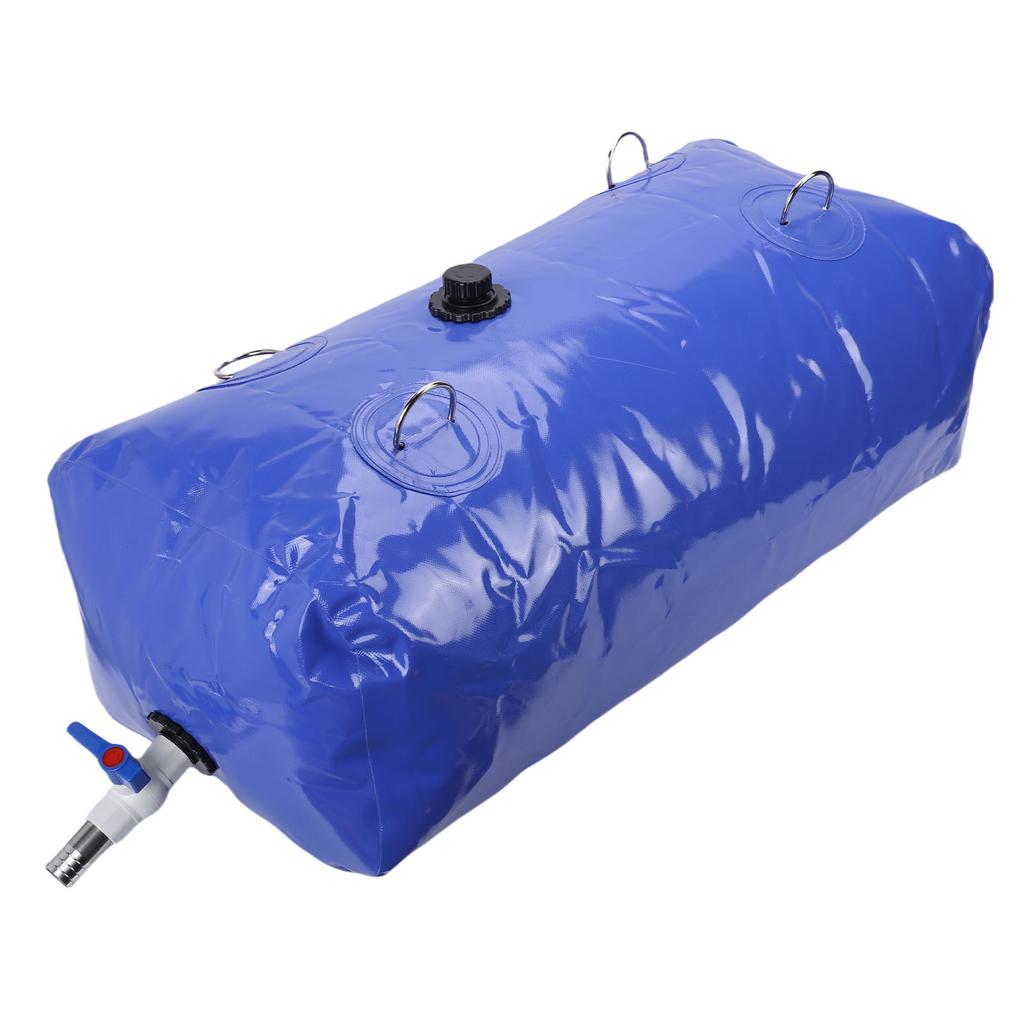 Water Storage Bladder 110L Large Capacity Portable Foldable PVC Soft Water Tank for Outdoor Garden Camping
