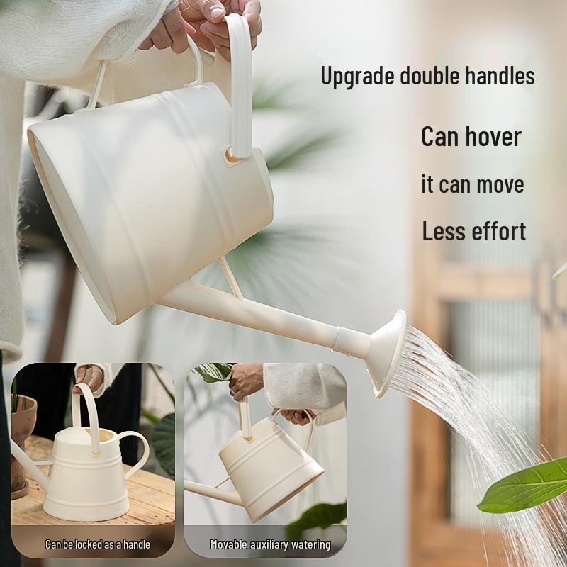 Large Capacity Long Spout Watering Can with Shower Head for Gardening