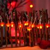 Solar LED Red Lantern String Lights for Festive New Year and Spring Festival Decor