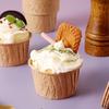 PYTHONIC Kraft Paper Muffin Cups