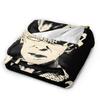 Rest in Power  Ruth Bader Ginsburg  Blankets Flannel Textile Decor  Portable Super Warm Throw Blanket for Home Office Quilt