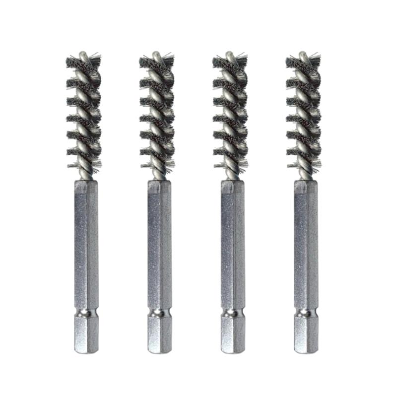 2/4PCS Golf Clubs Head Hosel Brush Golf Club Brush Wire Brush Electric Drill Wire Brush Cleanup Golf Club Epoxy