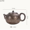 Coarse Pottery Teapot Single Pot Ceramic Teaware Tea Kettle Tea Infuser Kung Fu Teapot Afternoon Teas Brewing Tools