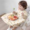 Integrated dining chair cover baby eating bib, waterproof and oil filled children's food apron self-centered and dirt proof tool