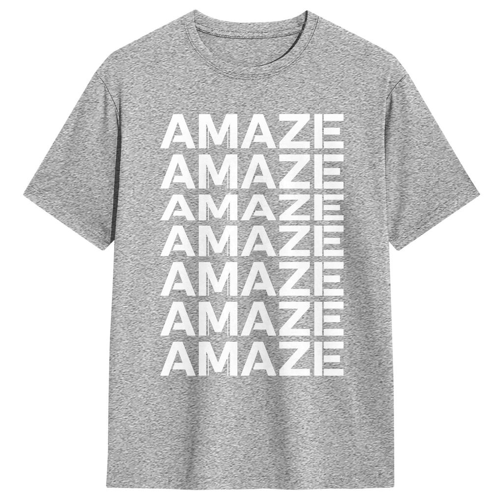 Project Hail Mary AMAZE White Unisexs T Shirts Vintage Tees Short Sleeve Round Neck TShirts Pure Cotton Birthday Present Tops