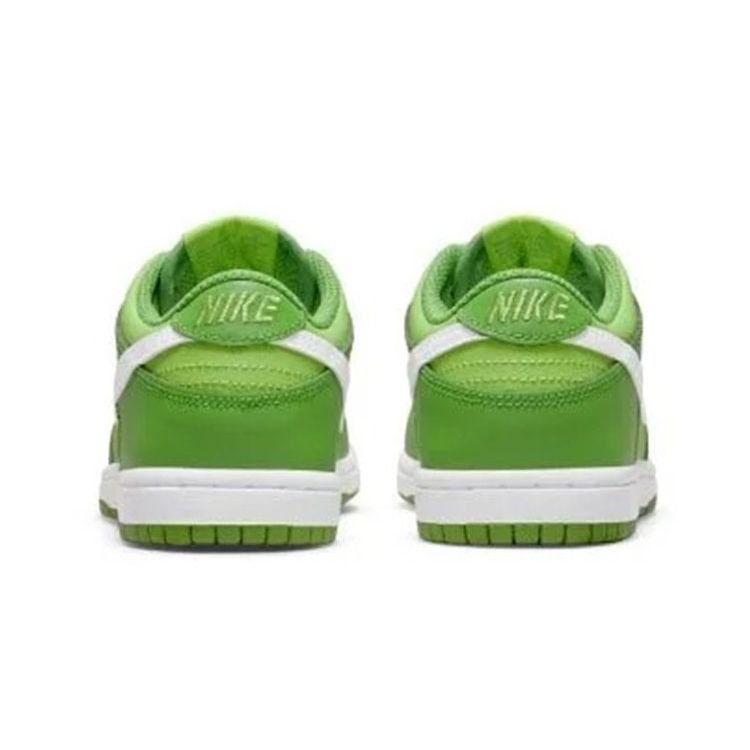 Nike Dunk Low PS Chlorophyll Kids Sneakers Green Vivid-Green White DH9756-301