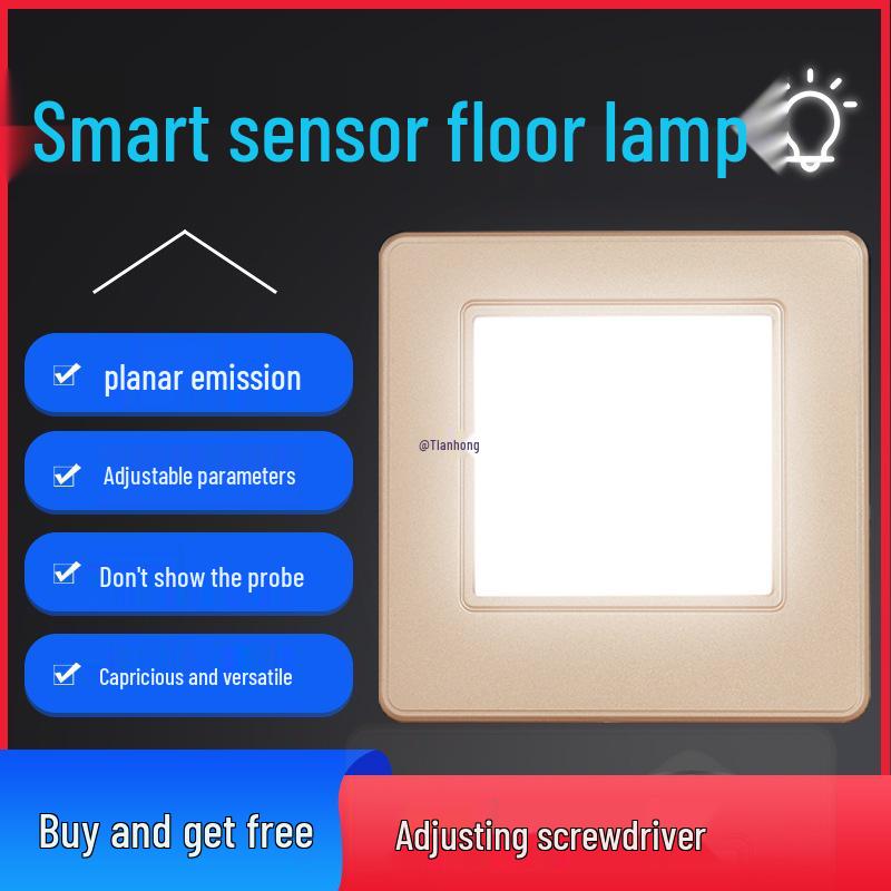 Adjustable 86 Type Recessed Radar Motion Sensor Stair and Aisle Light