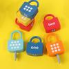 Unlock Key Early Educational Toys Math Count Learning Number Toy Number Lock Key Toys  Kindergarten