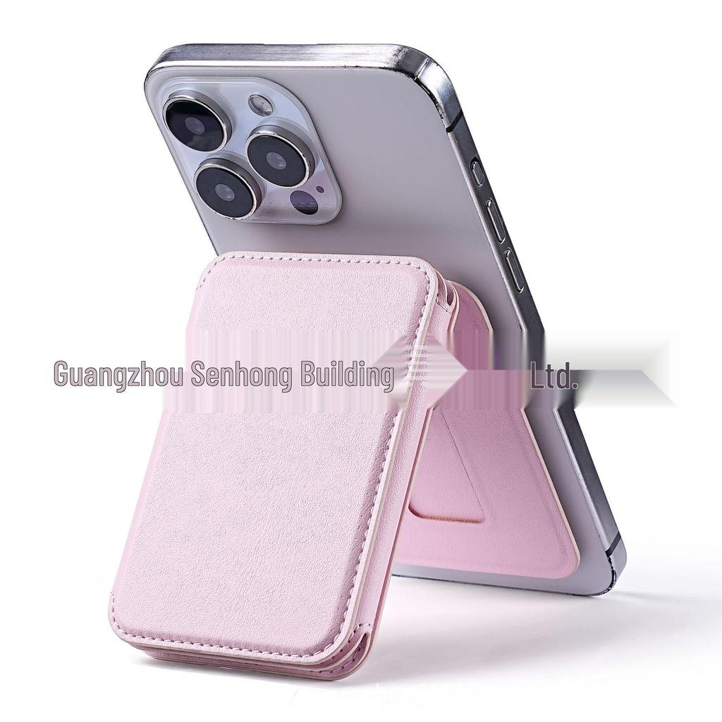 Portefeuille et support magnétique en cuir MagSafe pour iPhone