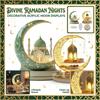 2D Acrylic Moon Ornament, Ramadan Home Decor