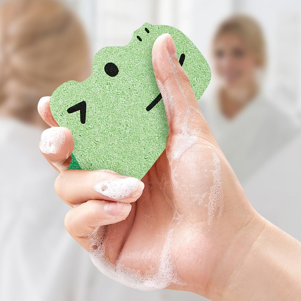 Zvířecí miminko Koupelka Bavlna Houba z dřevité buničiny Kreslená dětská osuška Osuška Bavlna Utěrka do koupele Dřevitá buničina Bavlna