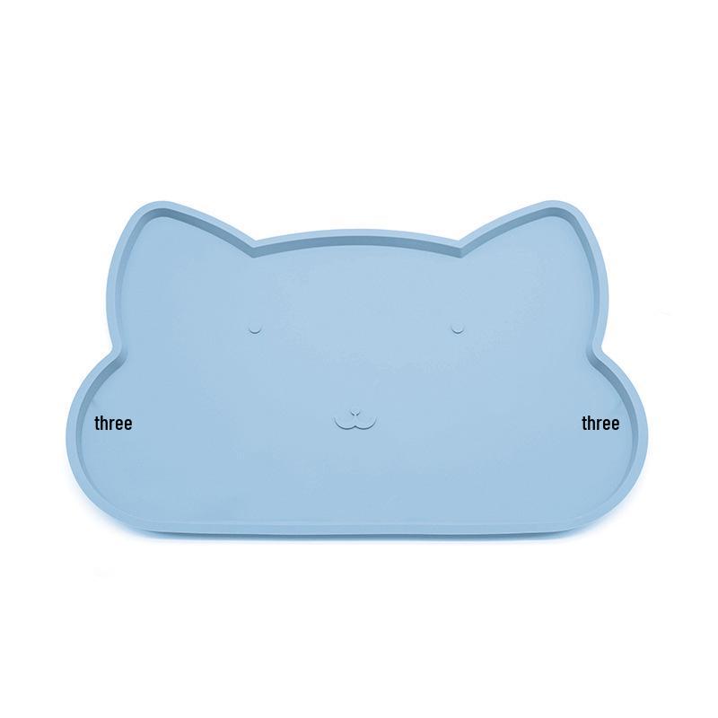 Silicone Pet Feeding Mat: Easy-Clean, Foldable, Leak-proof, Non-slip, Waterproof for Cats & Dogs