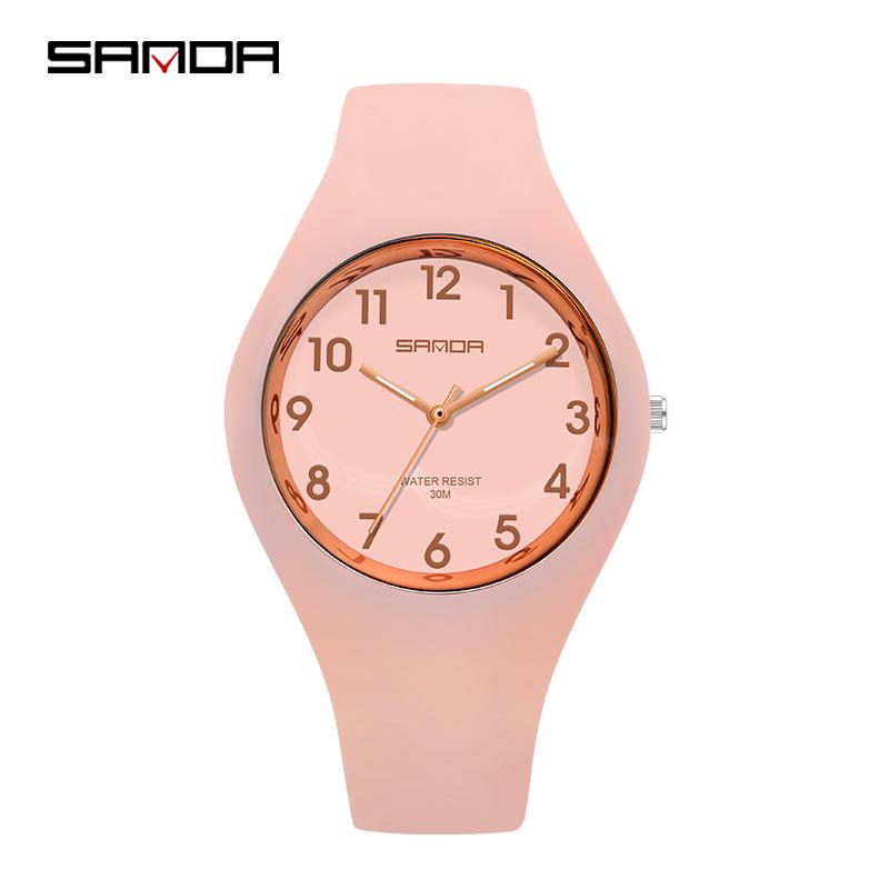 Sanda Trendy Korean Style Digital Sport Watch for Men & Women - Jelly Series
