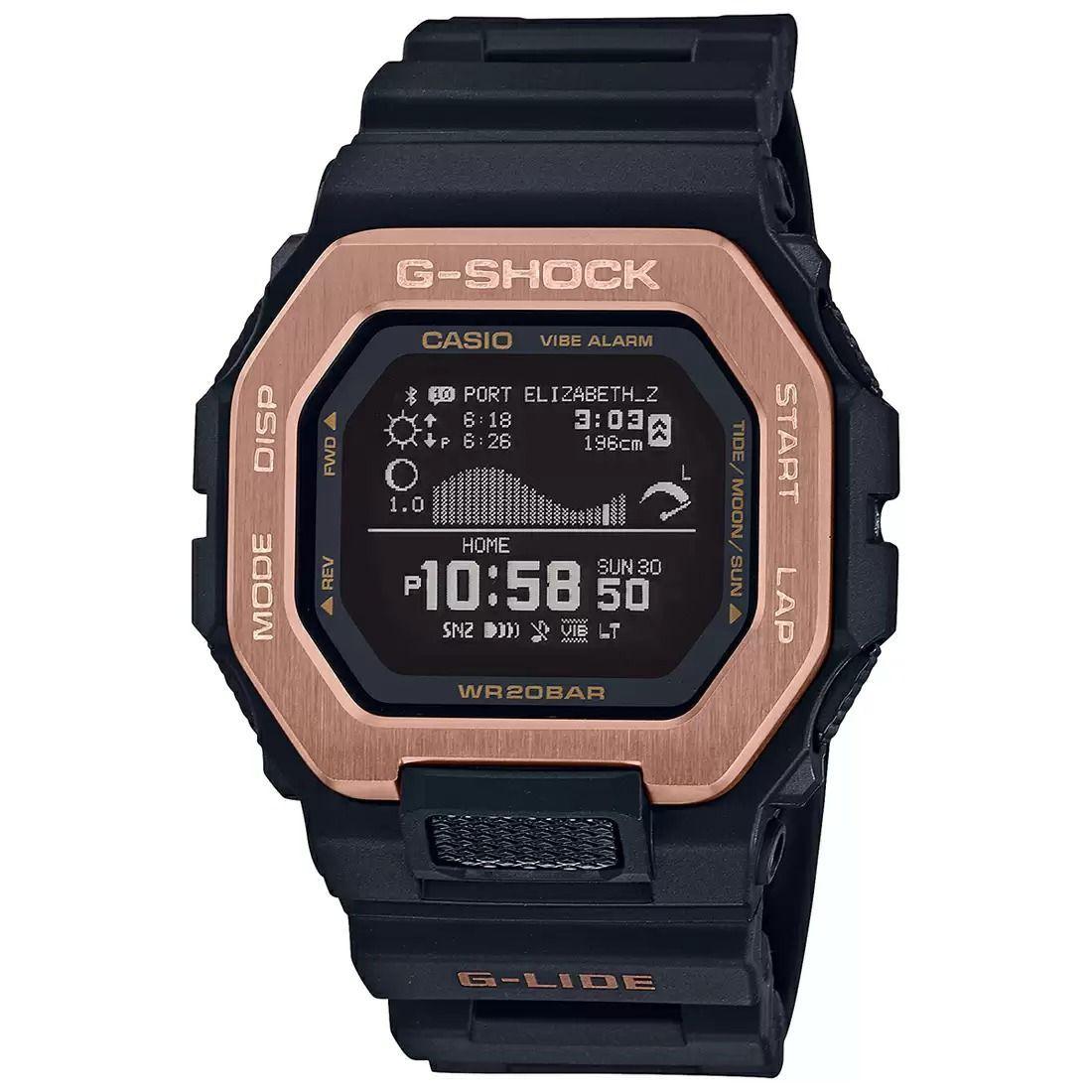 

Черные спортивные мужские часы, Black G-Lide Connect Men s Watch, Casio
