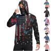 Men's Casual Hooded Long Sleeve Sunscreen Top