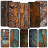 Vintage Industrieller Stil Rostige Handyhülle für Samsung Galaxy A56 A36 A26 A16 A34 A24 A42 A22 A20 A12 A40 A30 A10 Weiche TPU Hülle