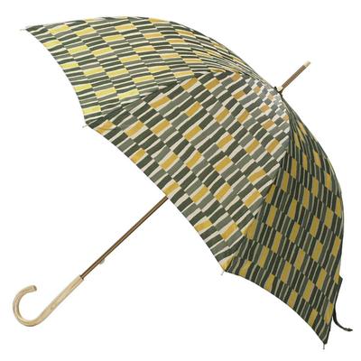 Parasol Makita Shoten na deszcz długi nordycki żakardowy wyprodukowany w 16248831 Kobiety, Parasol, Parasol, (Oeda), Khaki, Otwierany ręcznie, Japonia,