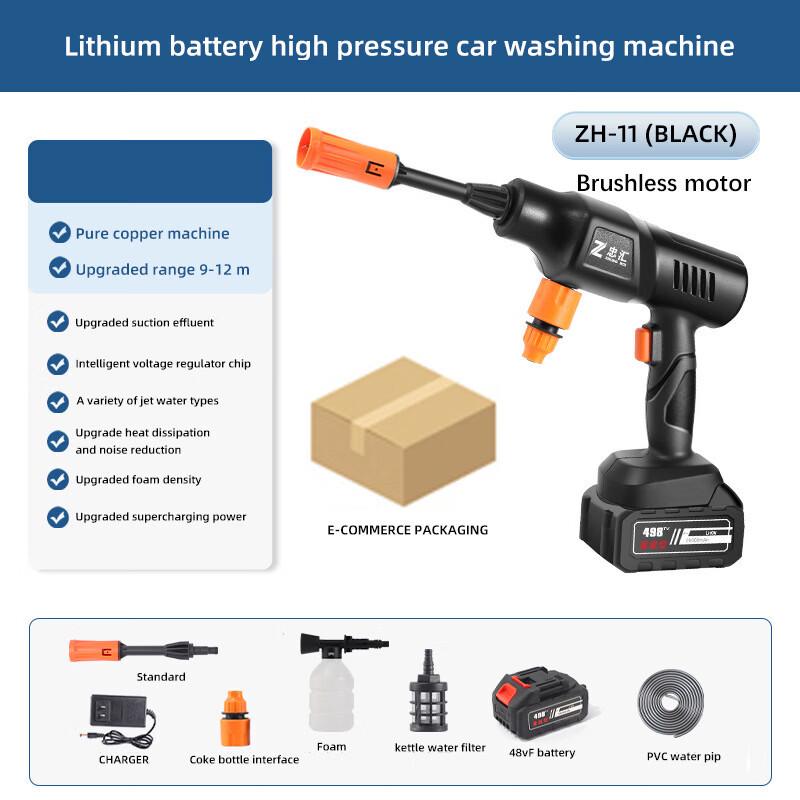 Zhonghui 21V Cordless High-Pressure Washer CN plug (adapter included)