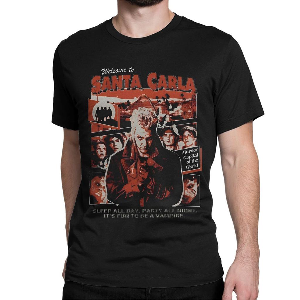 Men Women David The Lost Boys Horror Movies T Shirt Cotton Tops Leisure Short Sleeve O Neck Tee Shirt Summer T-Shirt