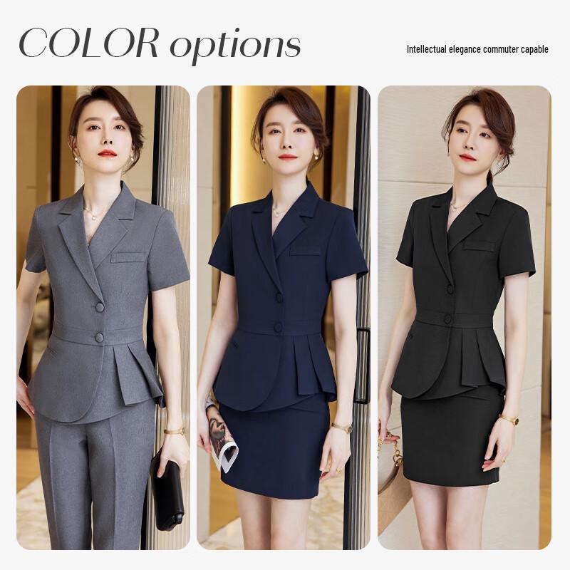 Women's Short-Sleeve Summer Suit