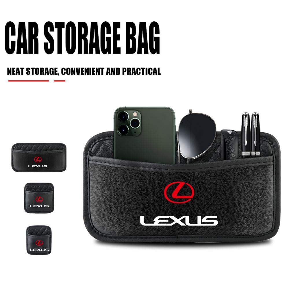 Car Seat Back Storage Bag Phone Drink Snack Umbrella Organizer Box For LEXUS IS300 IS200 IS300 LX570 GS300 GX460 ES300 NX300h NX