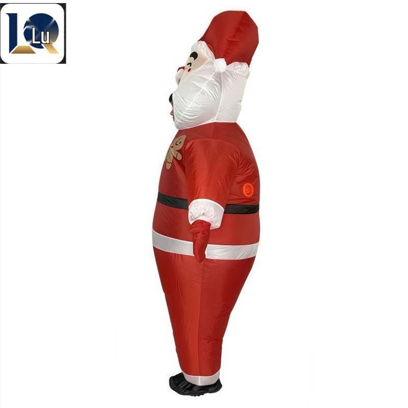2025 Santa Claus Inflatable Costume for Christmas Party Decor and Cosplay