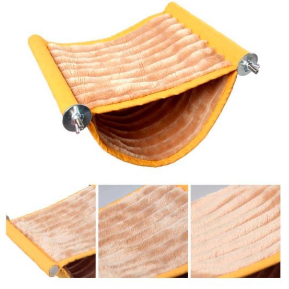 Warmer Pet Bird Parrot Cages Removable Warm Hammock Small Animal Bed Hamster Nest  Winter