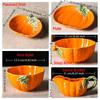 Deep Plates Dinner Plates Halloween Theme Soup Bowls Ceramic Pumpkin Bowl  Holiday Decoration