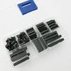 66pcs Ic Socket Box Kit Plug-in Chip Socket 6pin 8pin 14pin 16pin 18pin 20pin 24pin 28pin 8 Values