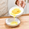 1 Pc White Ceramic Garlic and Ginger Grater Plate for Potato Mash, Vegetable and Fruit Puree, Manual Grinding Dish
